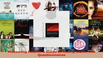 PDF Download  Measuring Health A Guide to Rating Scales and Questionnaires Read Full Ebook