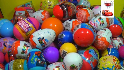Disney Pixar Cars Surprise Egg! 1 of 80 Surprise eggs Kinder Surprise Eggs!