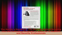 PDF Download  The Hackers Handbook The Strategy Behind Breaking into and Defending Networks A Guide PDF Full Ebook