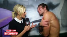 Dean Ambrose uses complex imagery to explain his win: Raw Fallout, Nov. 9, 2015