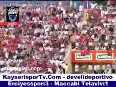 30.08.2007 - 2007-2008 UEFA Cup 2nd Qualifying Round 2nd Leg Kayseri Erciyesspor 3-1 Maccabi Tel Aviv