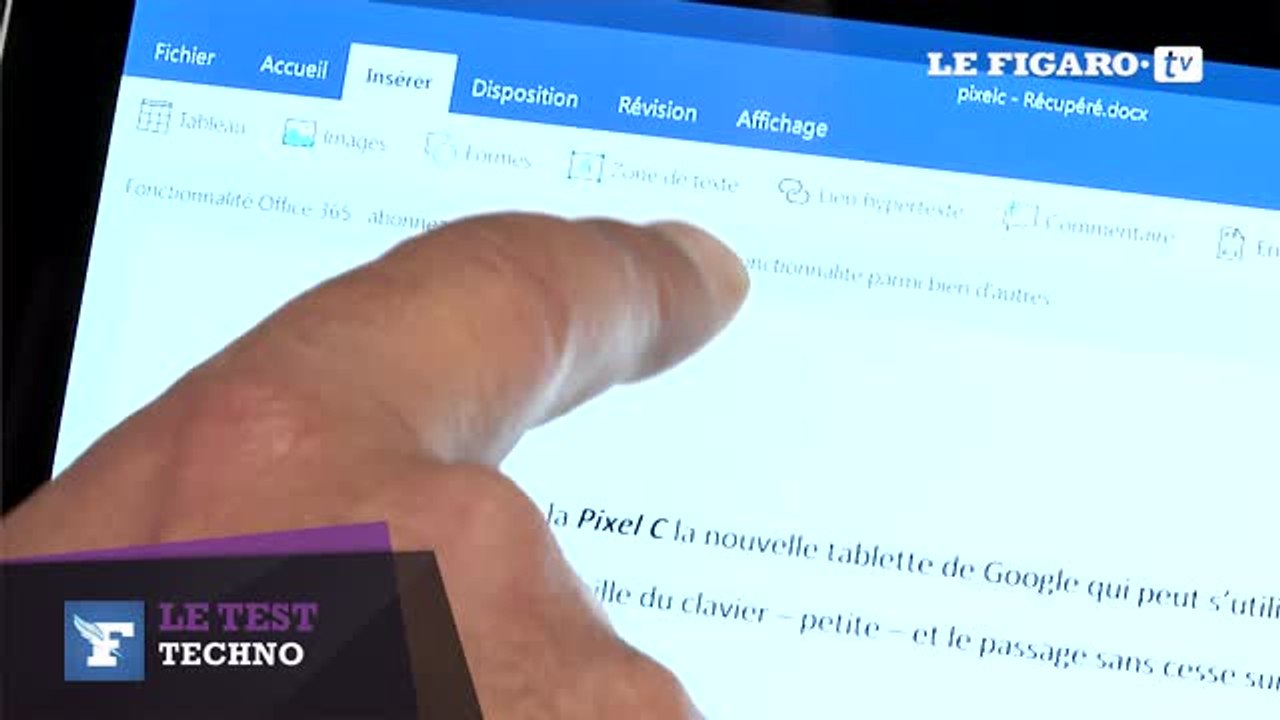 Le Google Pixel C, une petite tablette puissante