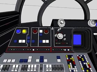 Star Wars : intérieur du Faucon Millenium