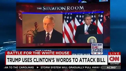 Donald  Trump Dismissed Bill Clinton Sex Scandal as ‘Totally Unimportant’