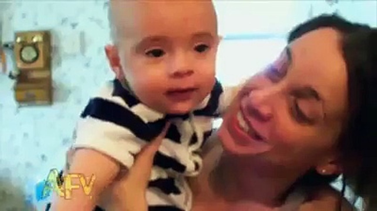 little boy kissing mom. Stock Footage Fanny  Video