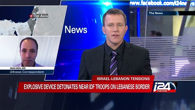 Explosive device detonates near IDF troops near Lebanese border