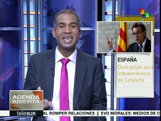 Cataluña: CUP rechaza investidura de Mas como presidente