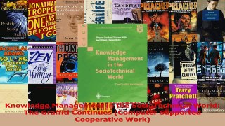 PDF Download  Knowledge Management in the SocioTechnical World The Graffiti Continues Computer Read Full Ebook