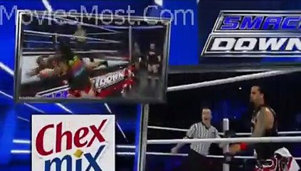 The Usos vs Alberto , Rusev Full Length Match - Roman Reigns Help Usos - WWE Super Smackdown 22-12-2015 - Video Dailymot