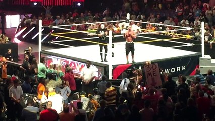 John Cena and Sting after Raw Went Off Air