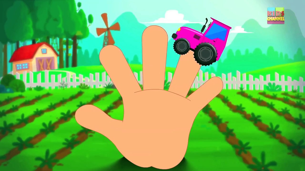 Tractor Finger Family | Rhymes And Songs For Kids
