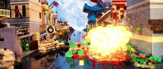 Lego Captain America 3׃ Nazi Zombies