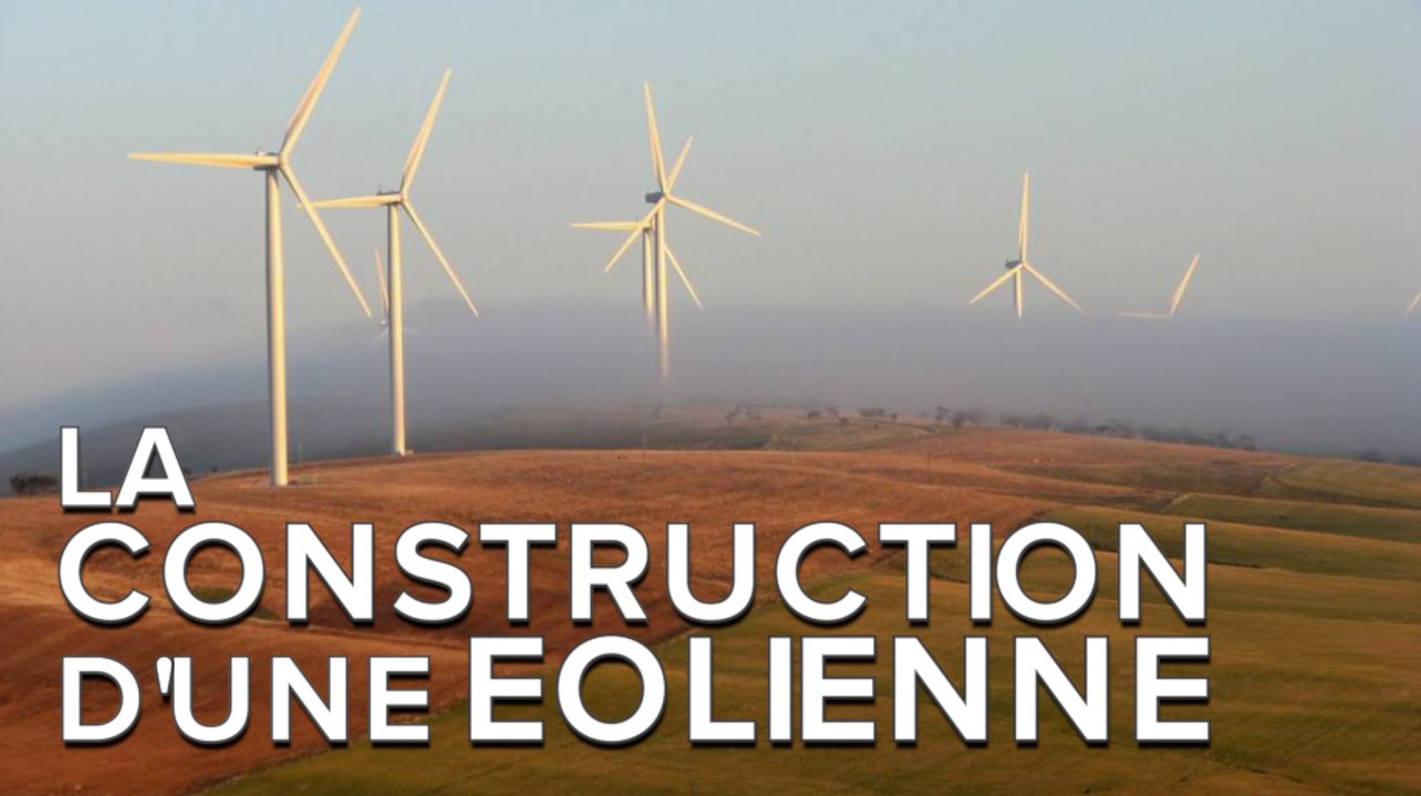 Découvrez les incroyables étapes de la construction d’une éolienne en time lapse