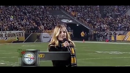 Jackie Evancho - The National Anthem - Heinz Field - Pittsburgh - 2015