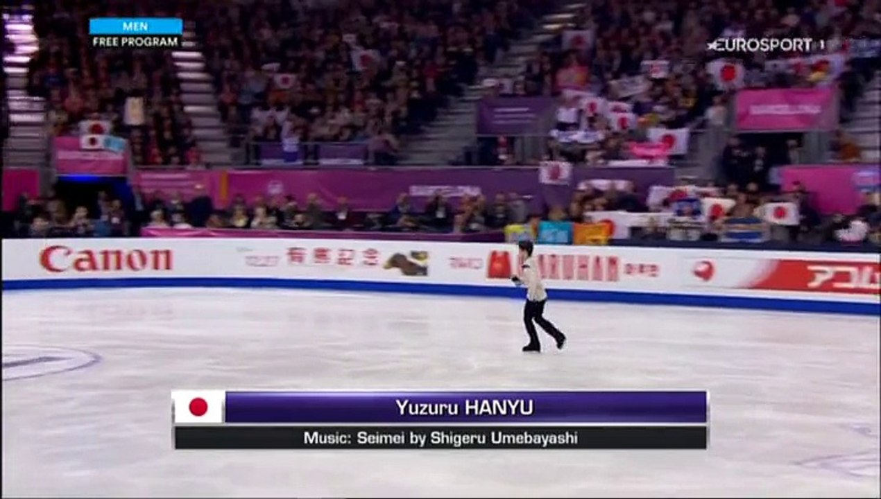 2015 GPF - Yuzuru Hanyu FS [ESP RUS replay]