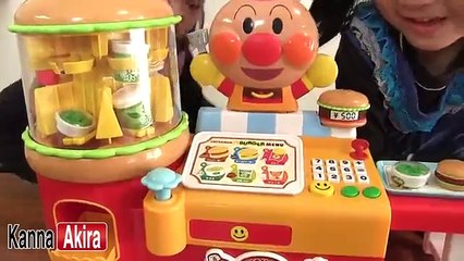 アンパンマン ピピっとでるでるハンバーガー Anpanman hamburger shop