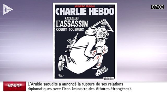 La une du numéro anniversaire de Charlie Hebdo ZAPPING ACTU DU 04/01/2016