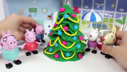 Play Doh Peppa Pig Arbre de Noël de la Façon De Faire lArbre de Noël avec Play-Doh Twinkle Little Star