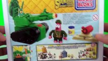 Spongebob Squarepants Pickle Tank Attack Playset Toy Review Unboxing Mega Bloks Toys