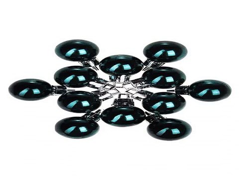 Четкий подарок на все случаи жизни - Набор шаров елочных Набор шаров елочных, 12-предм., Д=2.5см, пласт., темно-изумрудный в г. Казань