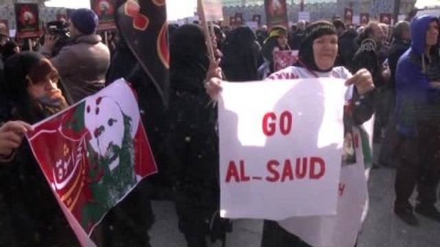 Suudi Arabistan'ın Şeyh Nemr Bakır En-Nemr'i İdam Etmesi Protesto Edildi