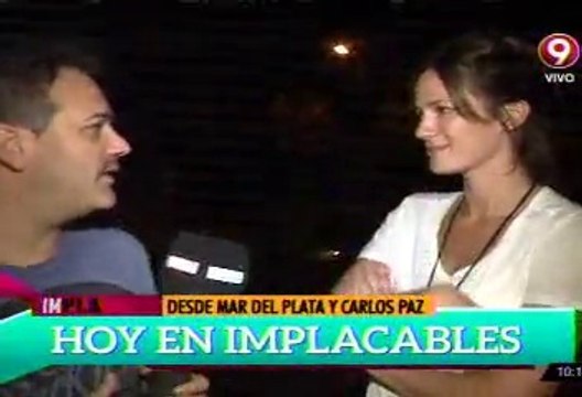 Paula mini nota en Implacables - 04 de Enero