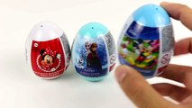 Disney Surprise Eggs Cars Frozen Mickey Mouse Peppa Pig Play Doh Planes