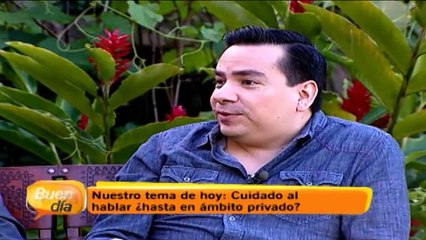 Tema de fondo: Cuidado al hablar ¿hasta en el ámbito privado?