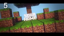 TOP 10 Minecraft Intro Template #5 C4D AE,SV   Free Download
