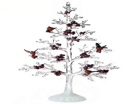 Лучший подарок на именины - Украшение новогоднее Елка со снегирями в г. Кемерово