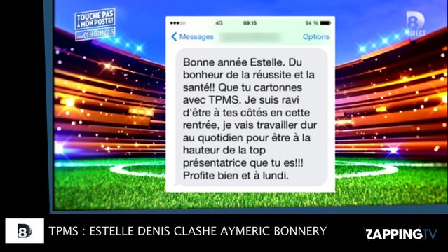 TPMS : Estelle Denis clashe Aymeric Bonnery