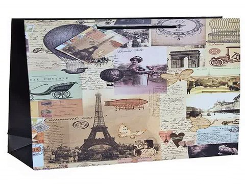 Отличный подарок на именины - Пакет подарочный Париж в г. Новокузнецк