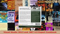 PDF Download  Visual Studio 2013 and NET 45 Expert Cookbook Read Online