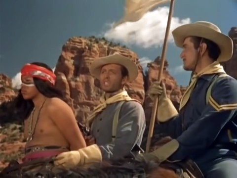 Indian Uprising Western 1952 George Montgomery