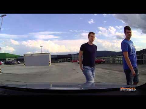 Авария на дороге 2015! Трамвай против самосвала, победил самосвал ДТП