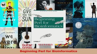 PDF Download  Beginning Perl for Bioinformatics Download Full Ebook