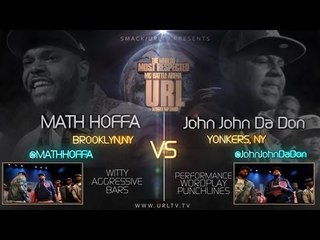 SMACK/ URL PRESENTS MATH HOFFA vs JOHN JOHN DA DON