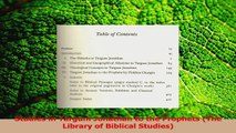 PDF Download  Studies in Targum Jonathan to the Prophets The Library of Biblical Studies Read Full Ebook