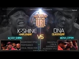 SMACK / URLTV PRESENTS DNA VS K-SHINE [FULL BATTLE]