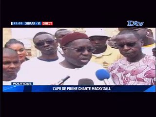 L'APR de Pikine chante Macky Sall