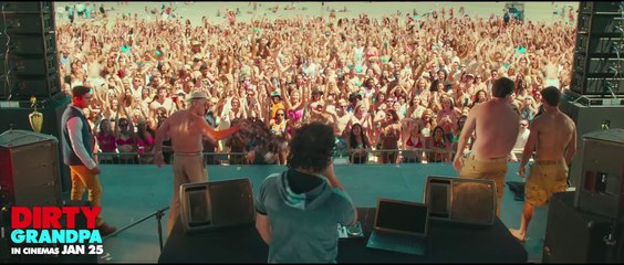 Dirty Grandpa 2016 Film Sneak Peek Celebrate - Zoey Deutch, Robert De Niro Movie