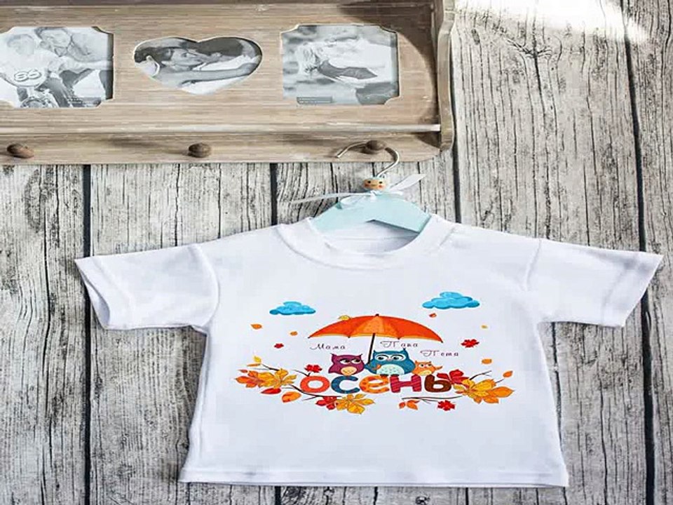 Топ 10! подарок на все случаи жизни - Футболка детская с вашим текстом Осень в г. Красноярск