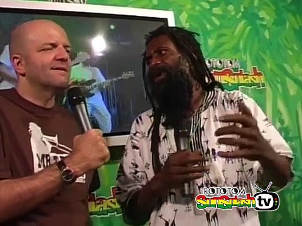 DUB JUDAH & NORMAN GRANT (Twinkle Brothers) interview @ Rototom Sunsplash 2009