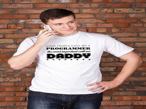 Наконец-то!Купил подарок на именины - Футболка мужская с вашим текстом Главная профессия в г. Архангельск