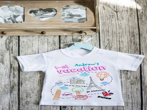 Стильный подарок на все случаи жизни - Футболка детская с вашим текстом Путешествие в европу в г. Казань