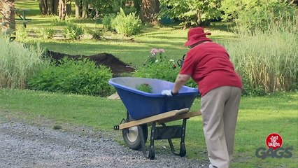 Evil Old Lady Buries Her Husband
