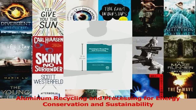 PDF Download Aluminum Recycling and Processing for Energy Conservation and Sustainability PDF Online