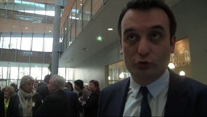 Florian Philippot à Strasbourg: "être une vitrine pour le Front au niveau national"