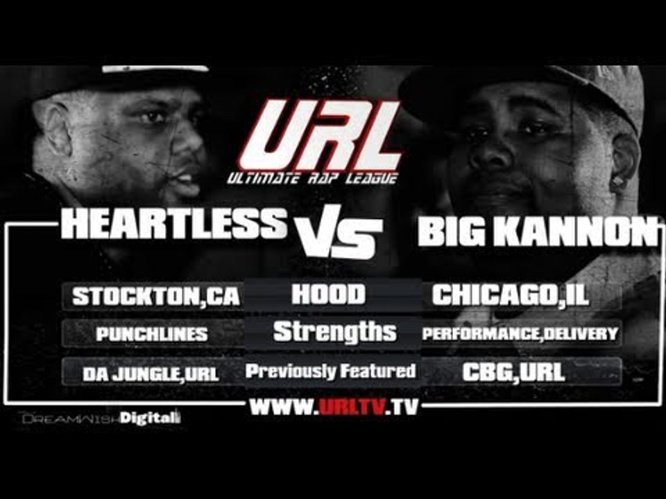 SMACK/ URL PRESENTS Heartless VS Big Kannon