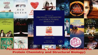 PDF Download  Personalized medicine Volume 102 Advances in Protein Chemistry and Structural Biology Read Online